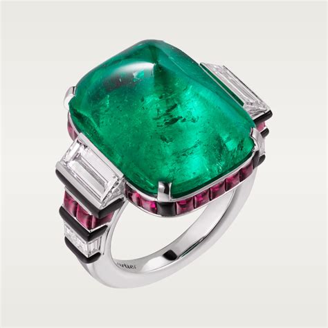 Bague Emeraude Cartier .